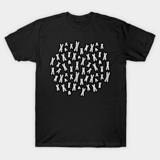 Condensed Chromosomes: Dark T-Shirt